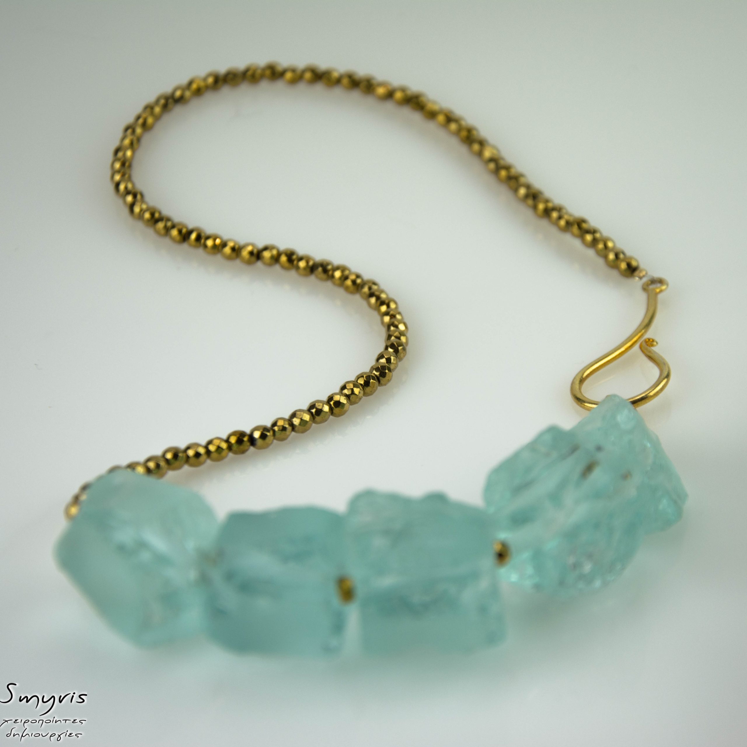 Κολιέ με κρύσταλλο χαλαζία